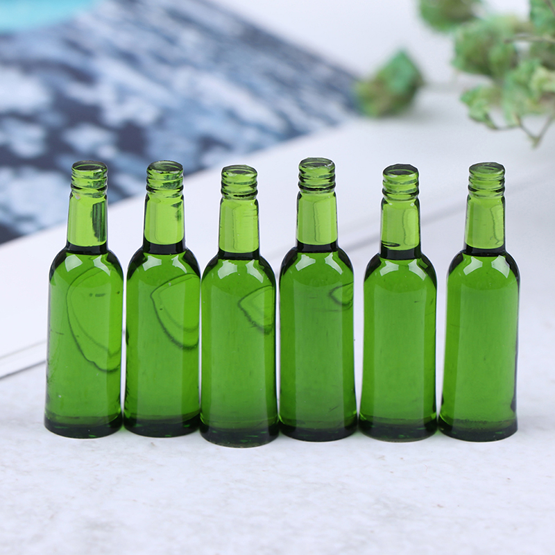 6개 1:12 인형의 집 미니어처 맥주 와인 음료 병  - Wine Beer & More 리뷰 및 가격