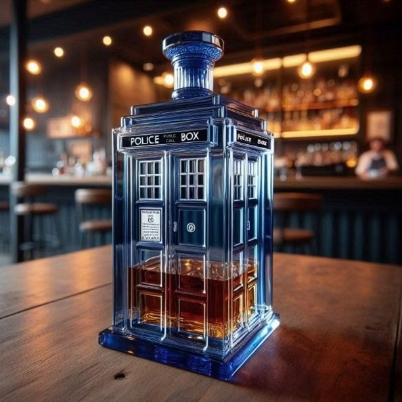 창의적인 전화부스 모양 와인 디캔터 위스키 디스펜서 포 - Wine Whiskey Beer 리뷰 및 가격